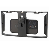 Handyhalterung Smartphone Video Rig Stabilizer für stabile Videoaufnahmen & Vlogging