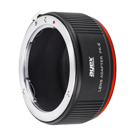 ayex Objektivadapter für Pentax K Objektive an Sony Alpha E-Mount Kameras PK-E