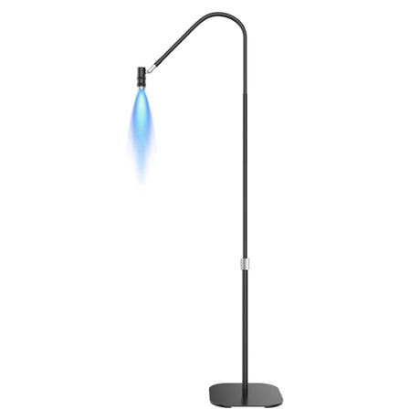 UV-Lash-Lampe Beauty Light 360° Touch-Dimmung 5 Lichtstufen Fußschalter Brille