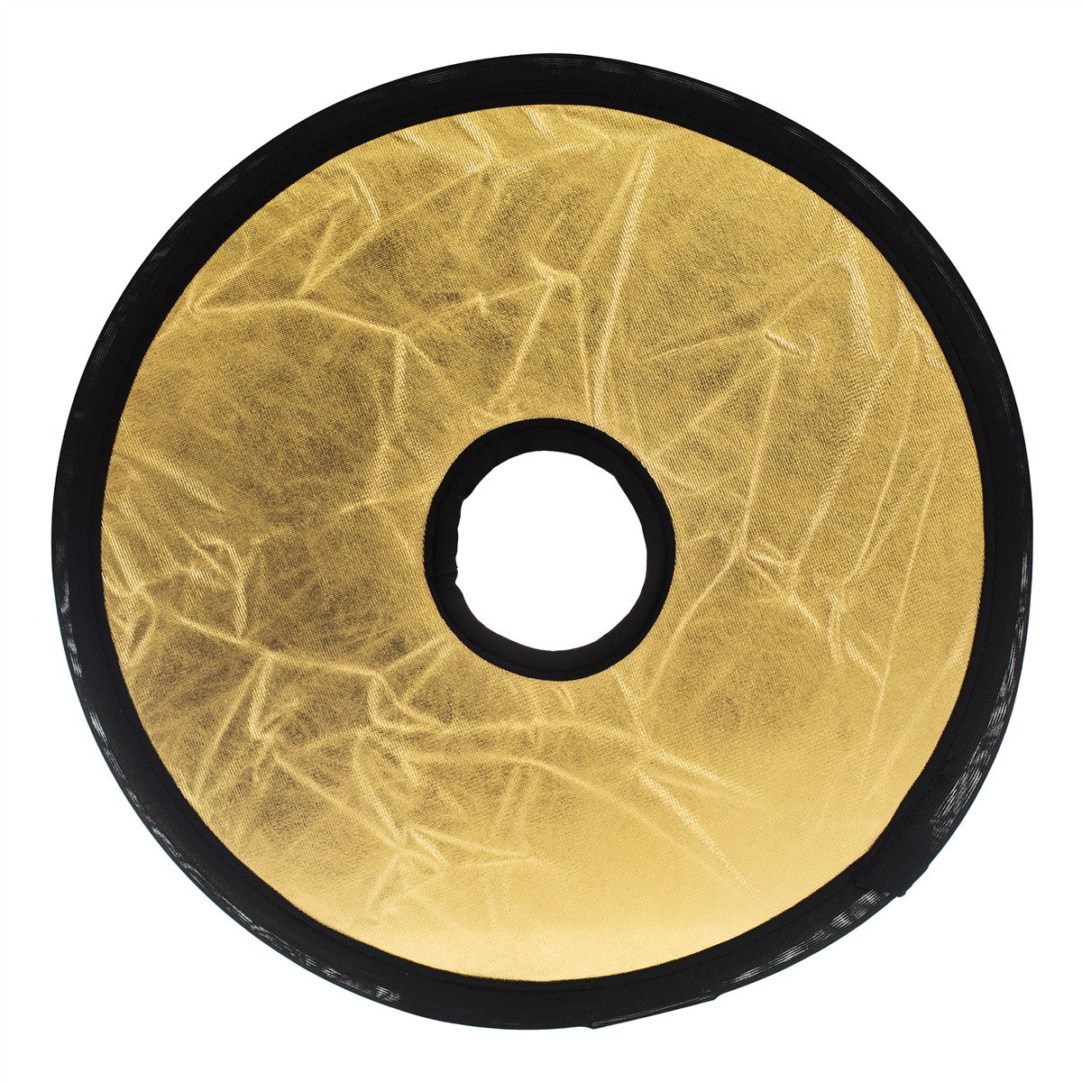 2in1 Faltreflektor Mount Lichtreflektor rund mit Objektivöffnung Gold/Silber 30cm