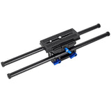 Rig-Plattform mit 40 cm Rundstäben für 15 mm DSLR Rig System
