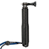 Selfie Stick ausziehbar 32,5cm 3 Sektionen rutschfest wasserfest für GoPro Action Cams