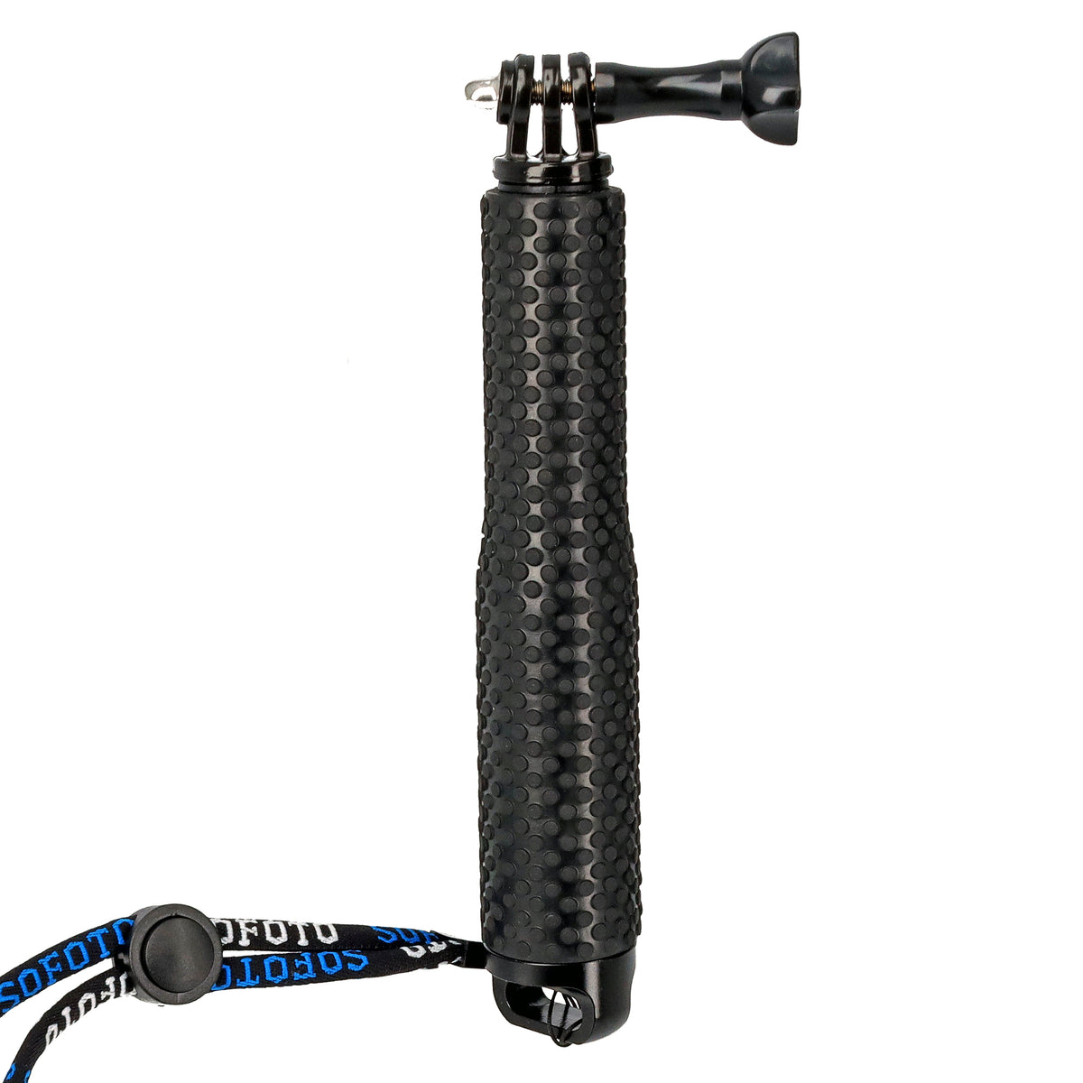 Selfie Stick ausziehbar 32,5cm 3 Sektionen rutschfest wasserfest für GoPro Action Cams