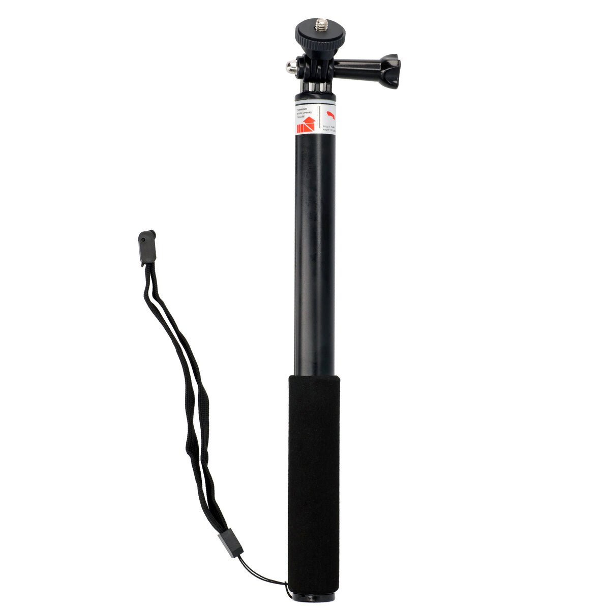 Selfie Stick ausziehbar 4 Sektionen 28-90cm für Actioncams wie GoPro