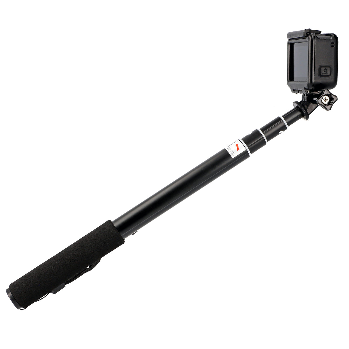 Selfie Stick ausziehbar 4 Sektionen 28-90cm für Actioncams wie GoPro