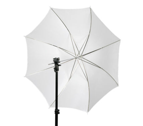 Studio-Durchlichtschirm 101cm 40" - innen & aussen weiß