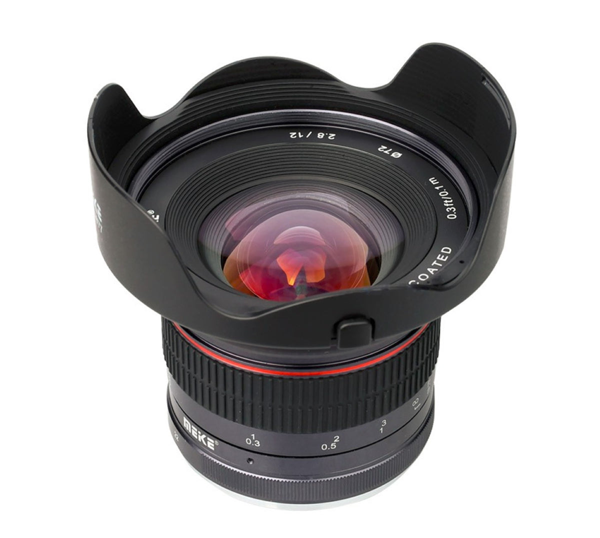 Ultra-Weitwinkelobjektiv MK-12mm-F/2.8 für Micro 4/3 (Olympus und Panasonic Lumix)