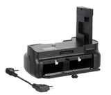 Batteriegriff Set für Nikon D5300 D3300 D3200 D3100 + 2x EN-EL14 Akku + USB Dual Ladegerät