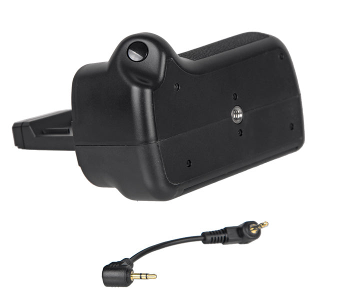 Batteriegriff Set für Canon EOS 1100D 1200D 1300D 1500D 2000D + 2x LP-E10 Akkus + Öse für Handschlaufe wie BG-E10