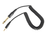 Blitz-Anschlusskabel elektronisches Blitzkabel 6,35 / 2,5 mm Klinke für Blitzauslöser (CL1/2)