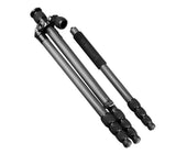 Traveller Stativset leichtes Tripod/Monopod JUSINO TK-254 mit Kugelkopf BT-02