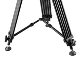 JUSINO DK-1501 Profi Video-Stativ bis 15 kg Tragkraft