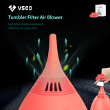 VSGO Air Blower Orange Blasebalg zur Reinigung von Kamera, Sensor & Objektiv