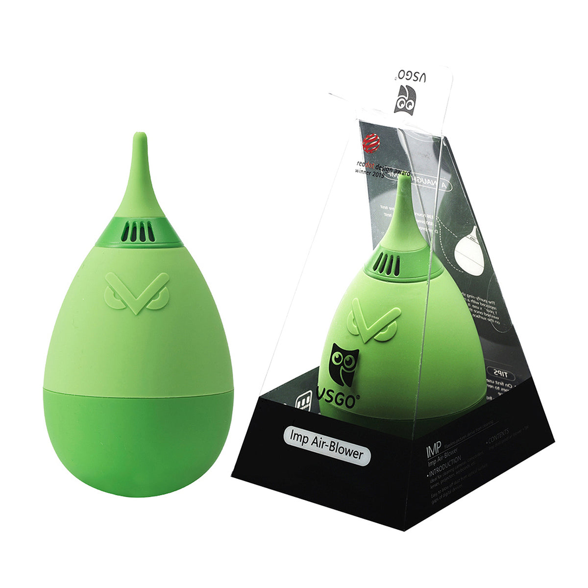 VSGO Air Blower Grün Blasebalg für Objektiv- & Sensorreinigung