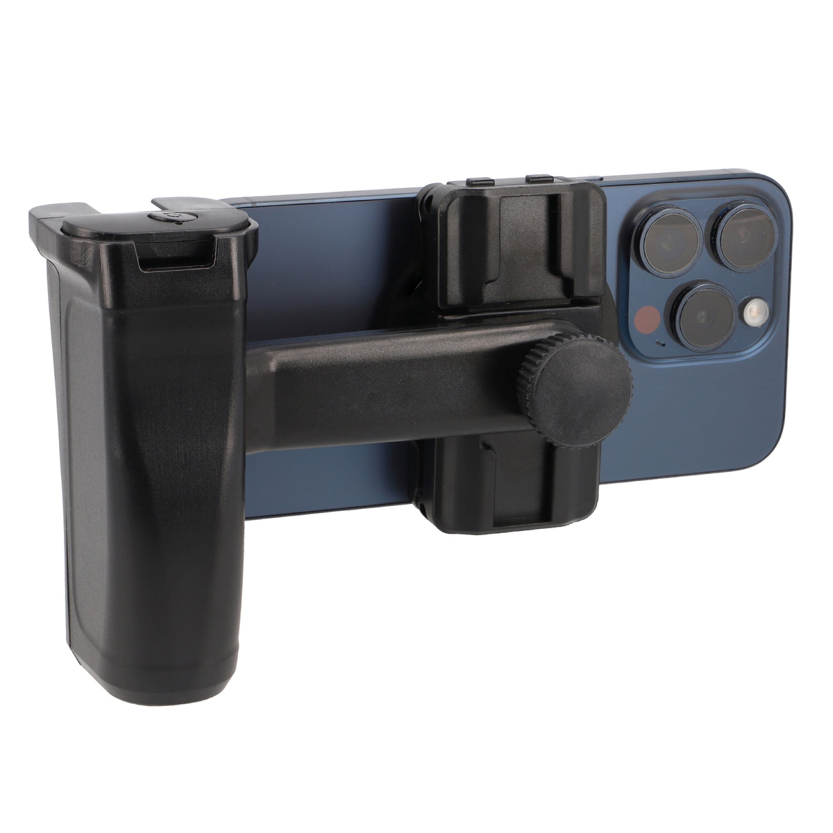 Magnetischer Smartphone Vlogging-Grip mit Bluetooth-Fernauslöser, Stativ- & Cold-Shoe-Anschluss