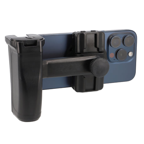 Magnetischer Smartphone Vlogging-Grip mit Bluetooth-Fernauslöser, Stativ- & Cold-Shoe-Anschluss