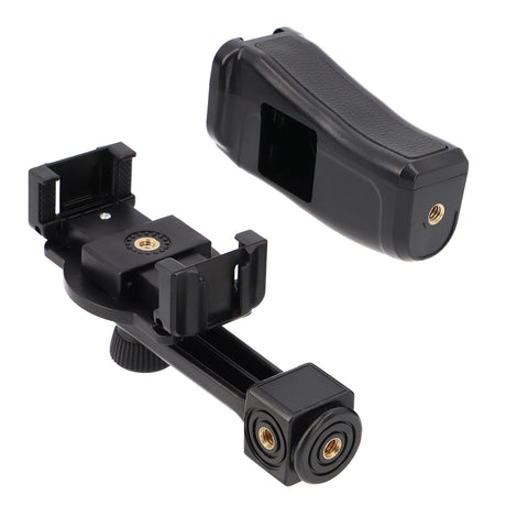 Magnetischer Smartphone Vlogging-Grip mit Bluetooth-Fernauslöser, Stativ- & Cold-Shoe-Anschluss